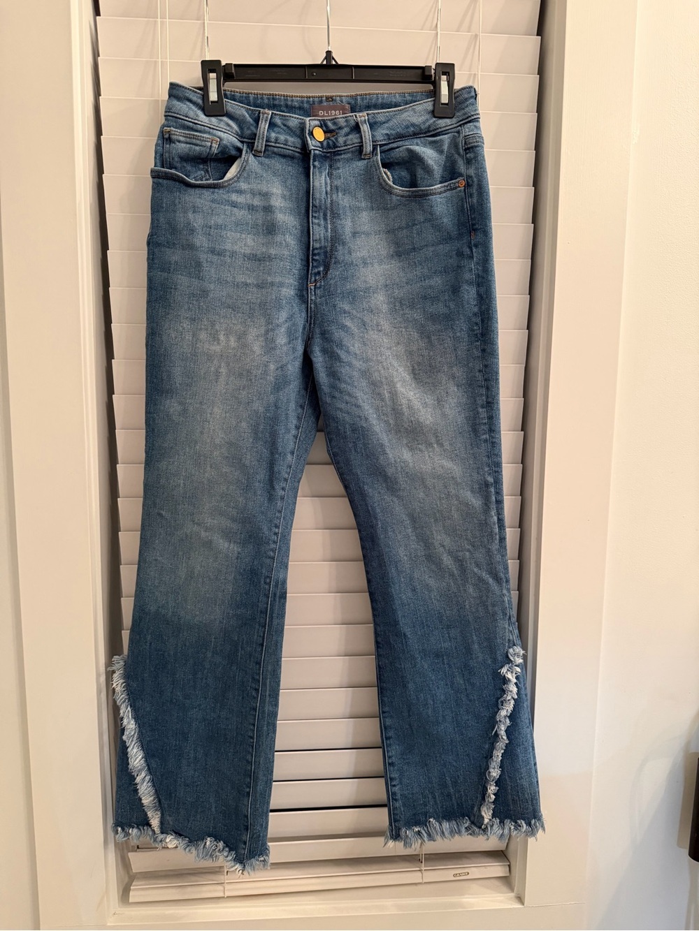 DL 1961 Jeans Wallace high rise crop size 29
